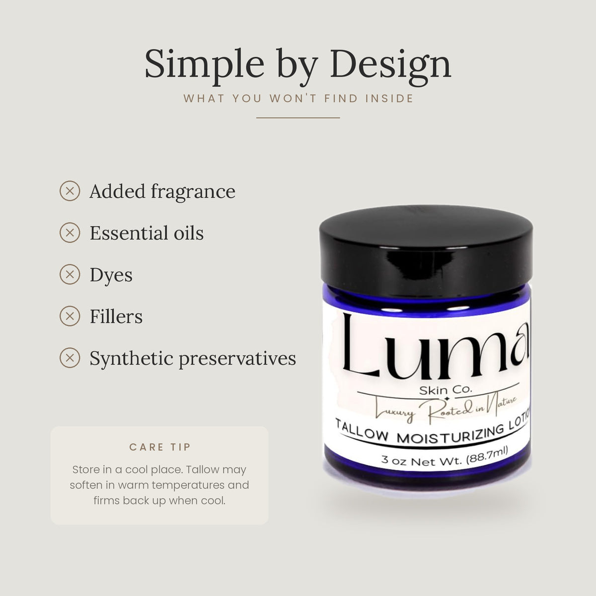 Whipped Tallow Moisturizer-Unscented